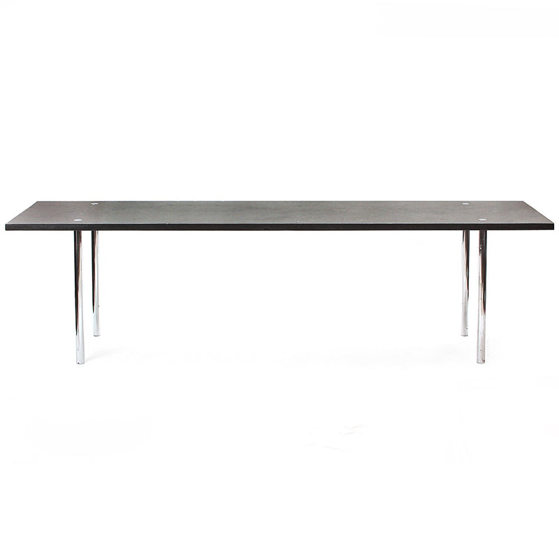 Stone and Steel Minimalist Table by William Katavolos, Ross Littell & Douglas Kelly for Laverne International