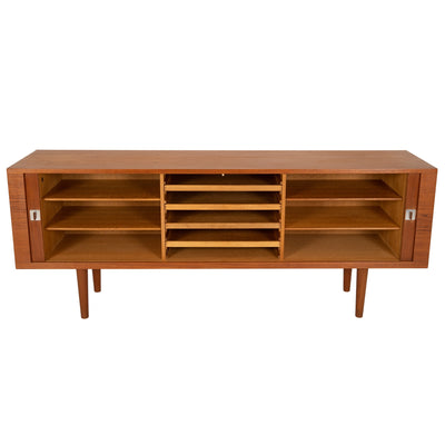 Tambour Door Credenza RY-25 by Hans J. Wegner for Ry Mobler, 1960s