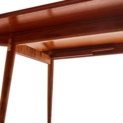 Teak Extension Dining Table by Hans J. Wegner for Johannes Hansen