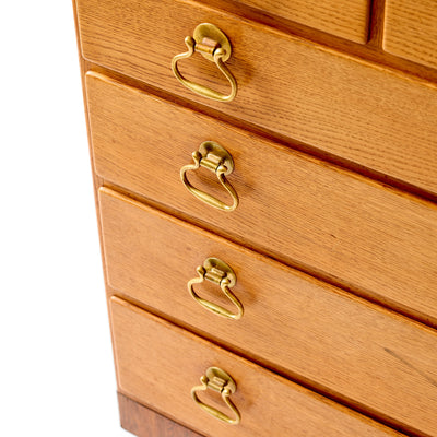 Unique Desk and Cabinet Storage Ensemble by Hans J. Wegner for Johannes Hansen, 1947