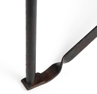 Leather Topped Folding Cot from USA