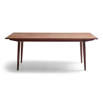 Teak and Oak Extension Dining Table by Hans J. Wegner for Johannes Hansen