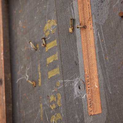 Solid Oak Storage Cabinet or Side Table for H. T. Cushman - WYETH