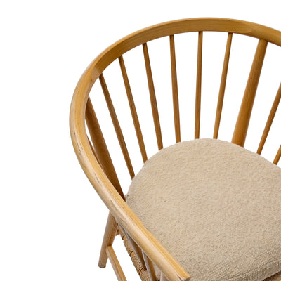Pair of Spindle Back Ash Lounge Chairs by Hans J. Wegner for PP Møbler