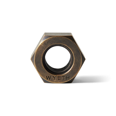 Industrial Bronze Machine Nut by WYETH