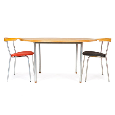 Beautiful Rare 'Minimal' Dining Table by Hans J. Wegner for Johannes Hansen, c.1965