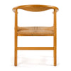 Oak Arm Chair with Wenge Inlay by Hans J. Wegner for PP Mobler