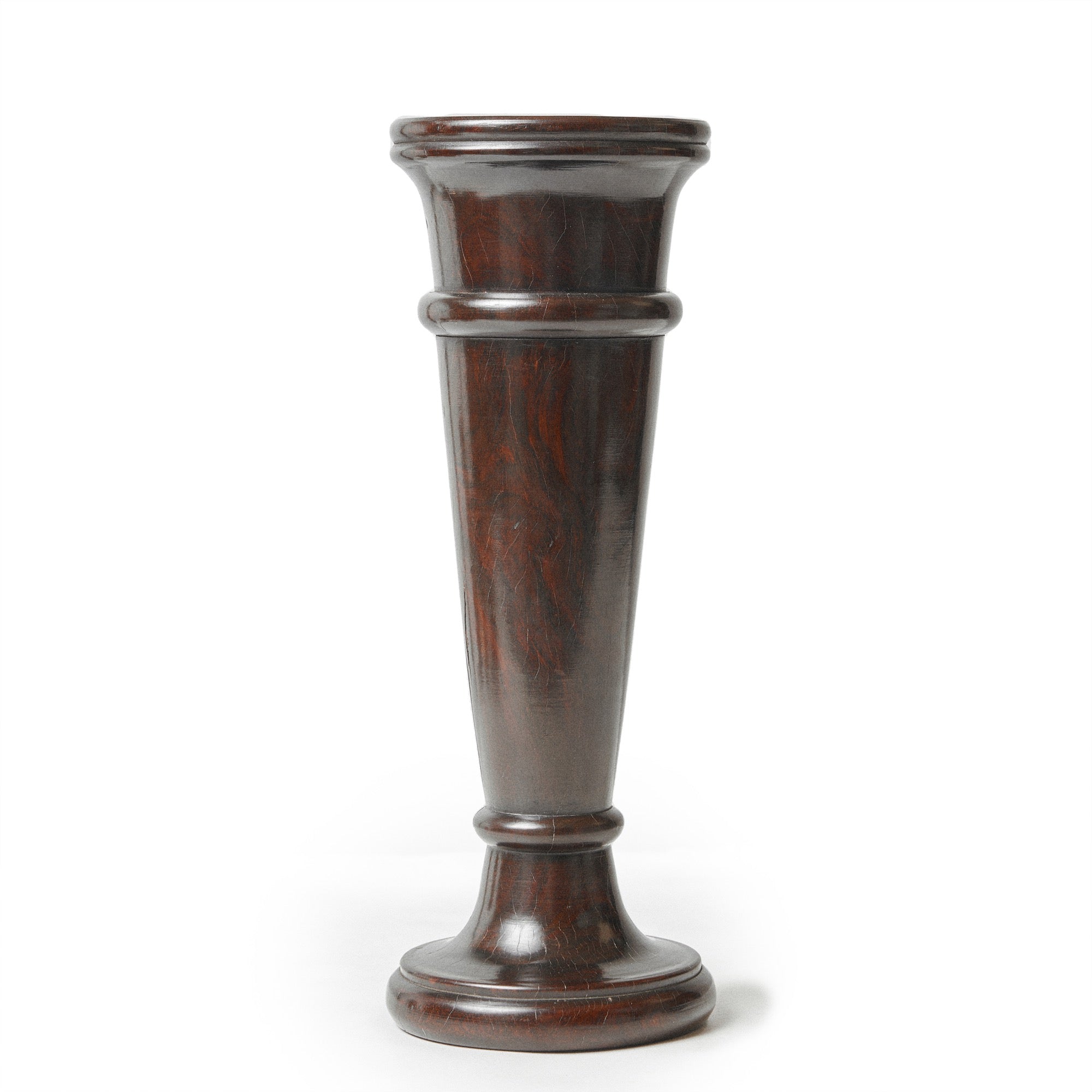 Lignum Vitae Candlestick Holder