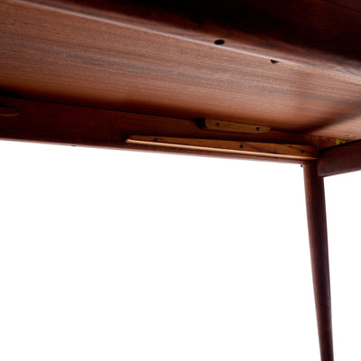 Teak and Oak Extension Dining Table by Hans J. Wegner for Johannes Hansen