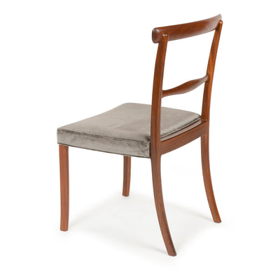 Elegant Set of Six Dining Chairs by Ole Wanscher for A.J. Iversen, 1962