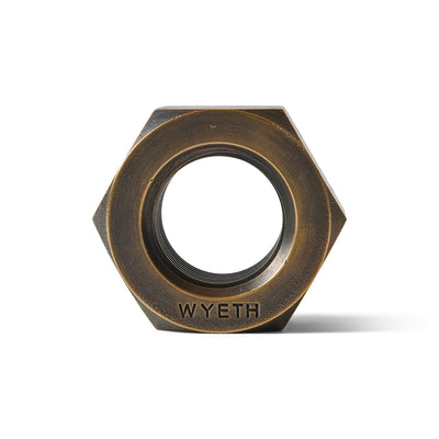 Industrial Bronze Machine Nut by WYETH