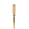 4 Column Structure on Marble Base Lamp