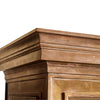 Old World Glass and Bronze Vitrine