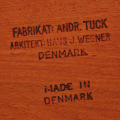 Drop Leaf Dining or Game Table by Hans J. Wegner for Andreas Tuck