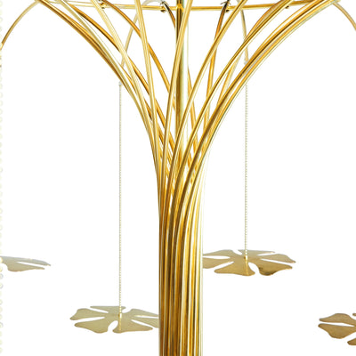 Chandelier by Paavo Tynell for Lightolier, 1950s