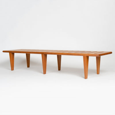 Slatted Bench by Hans J. Wegner for Johannes Hansen