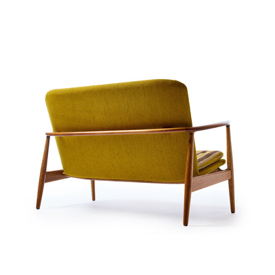 Danish Modernist Settee by Arne Vodder for Bovirke