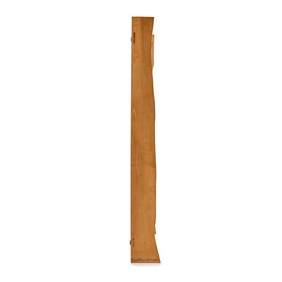 Cherry Natural Edge Frame w/ Ben Shahn's 'Ghandi'Serigraph by George Nakashima for George Nakashima Studio, 1960's