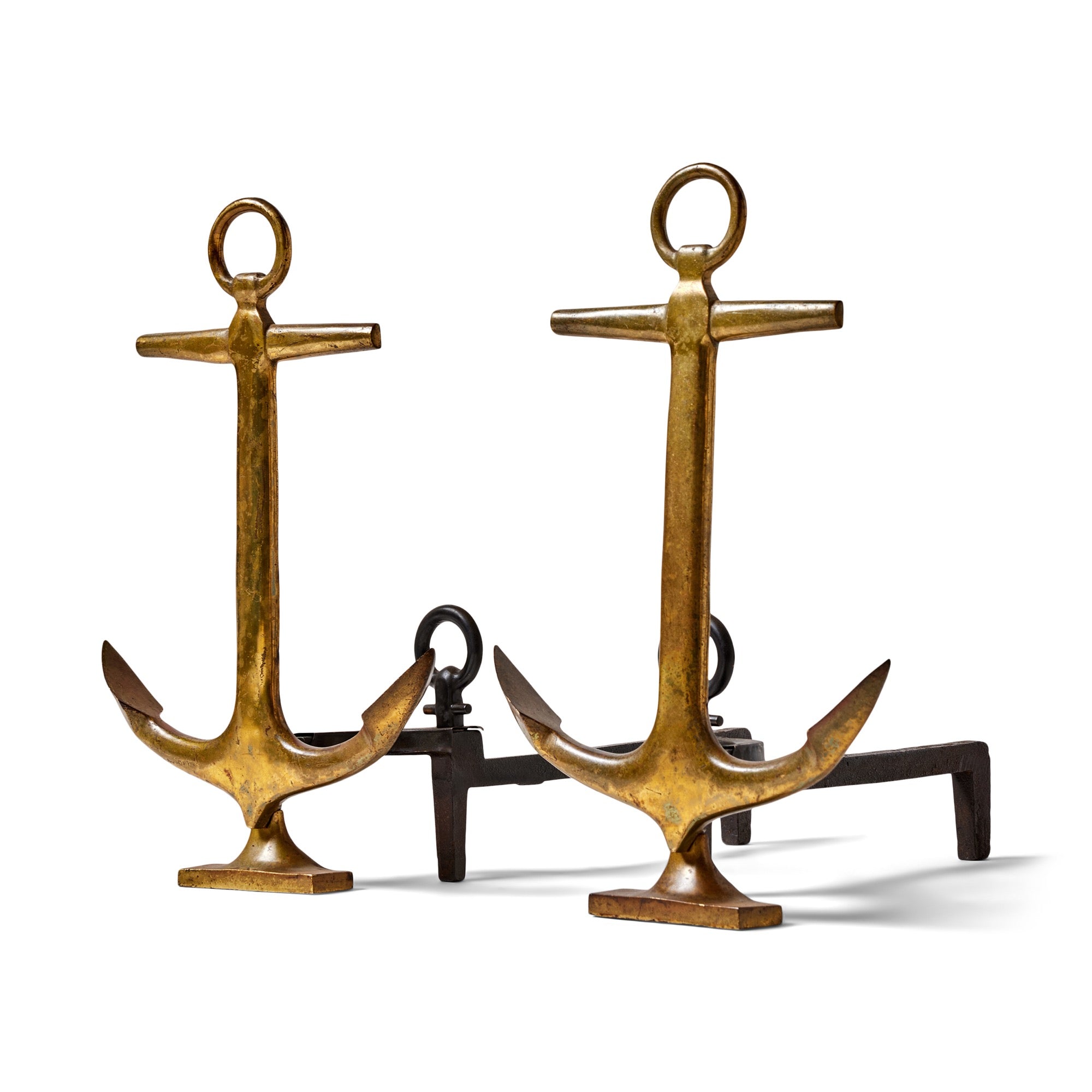 Anchor Andirons