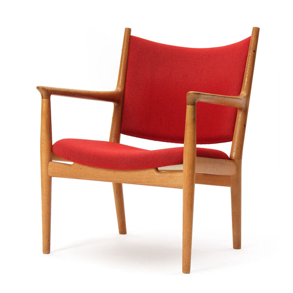 Oak Lounge Chair by Hans J. Wegner for Johannes Hansen - WYETH