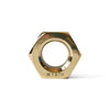 Polished Bronze Industrial Machine Nut by WYETH