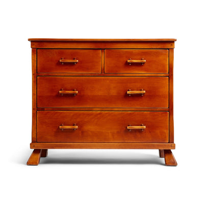 Solid Birch Drawer Cabinet from USA, 1933