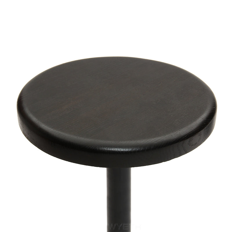 Cast-Iron and Oak Stool from USA