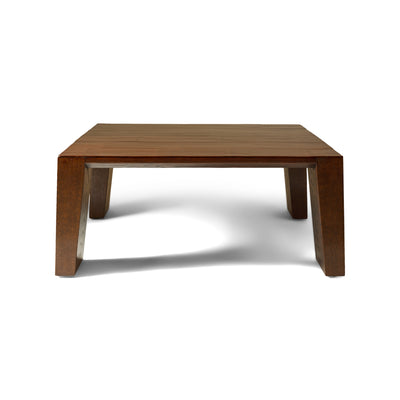 Bamboo and Solid Oak Low Table by WYETH