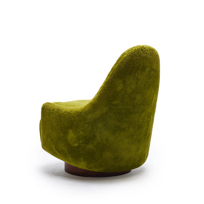 A Swivel Tilt and Rock Slipper Chair by Milo Baughman for Thayer Coggin Inc, 1960s