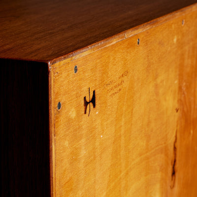 Rare Storage or Wardrobe Cabinet by Hans J. Wegner for Johannes Hansen