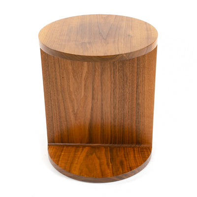‘Round I-Beam’ Table in Walnut by WYETH, Made to Order - WYETH