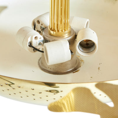 Chandelier by Paavo Tynell for Lightolier, 1950s