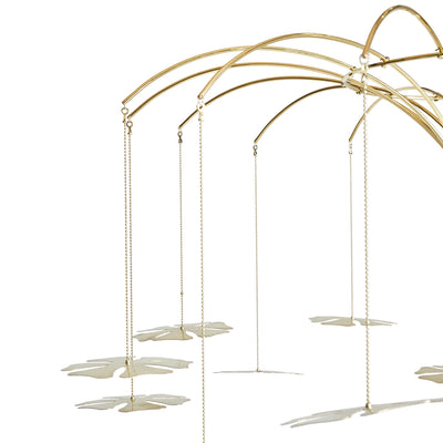 Chandelier by Paavo Tynell for Lightolier, 1950s