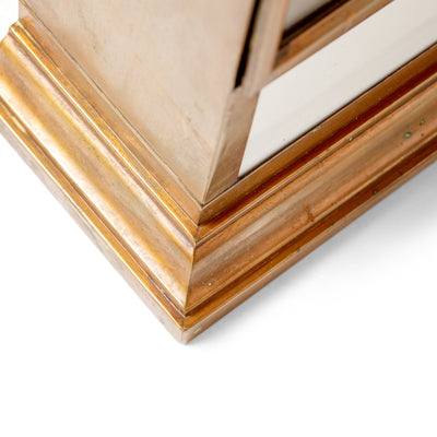 Illuminated Copper Vitrine