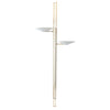 Brass Tension Pole Floor Lamp by Gerald Thurston for Lightolier