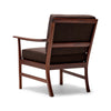 Mahogany Lounge Arm Chair by Ole Wanscher for A.J. Iversen