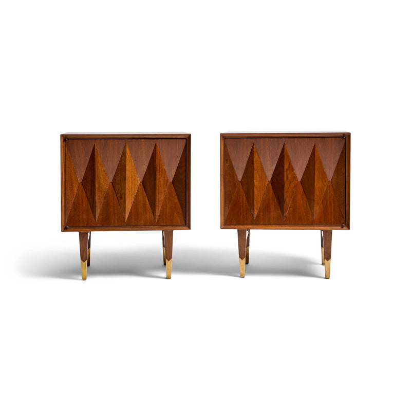 Night Stands In the Style of Gio Ponti