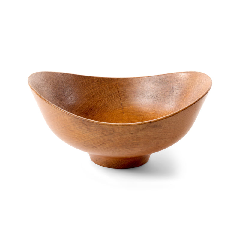 The Largest Turned Teak Presentation Bowl by Finn Juhl for Kay Bojesen for Magne Monsen