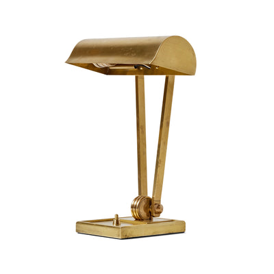 Vintage Brass Desk Lamp from USA