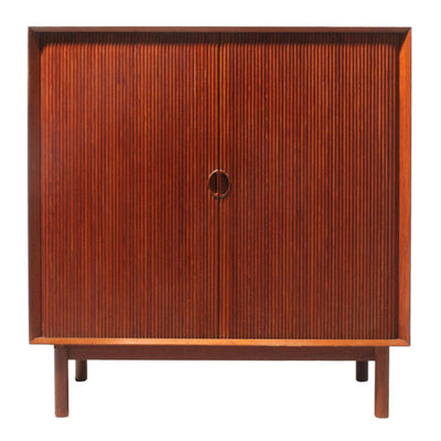 Tambour Cabinet by Peter Hvidt & Orla Mölgaard-Nielsen for Soborg Mobler