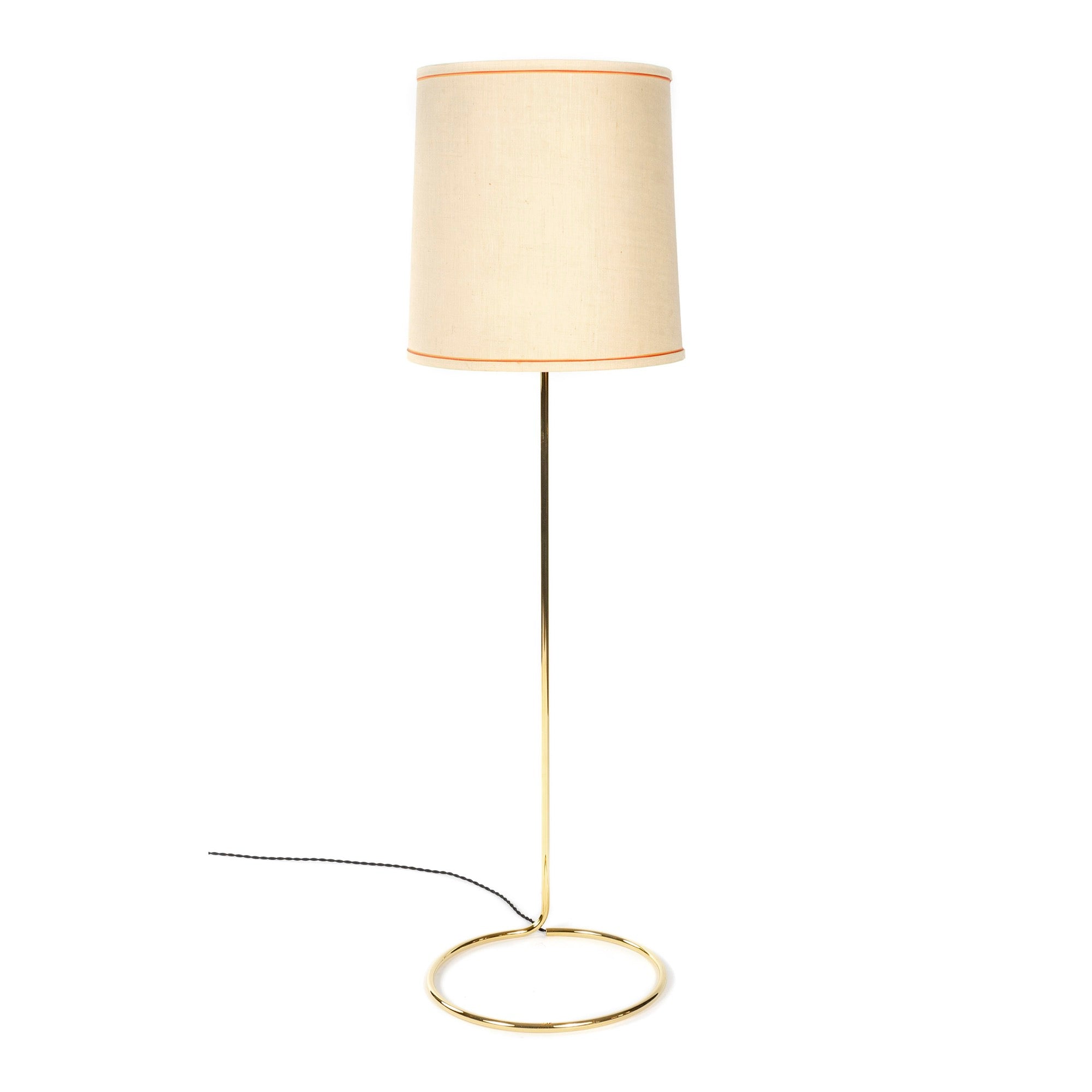 'Rope' Floor Lamp in Polished Bronze by WYETH, Made to Order