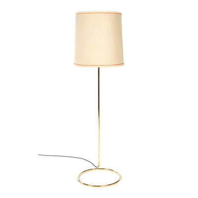 'Rope' Floor Lamp in Polished Bronze by WYETH, Made to Order