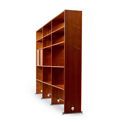 Teak Shelving and Storage Unit by Hans J. Wegner for Ry Mobler