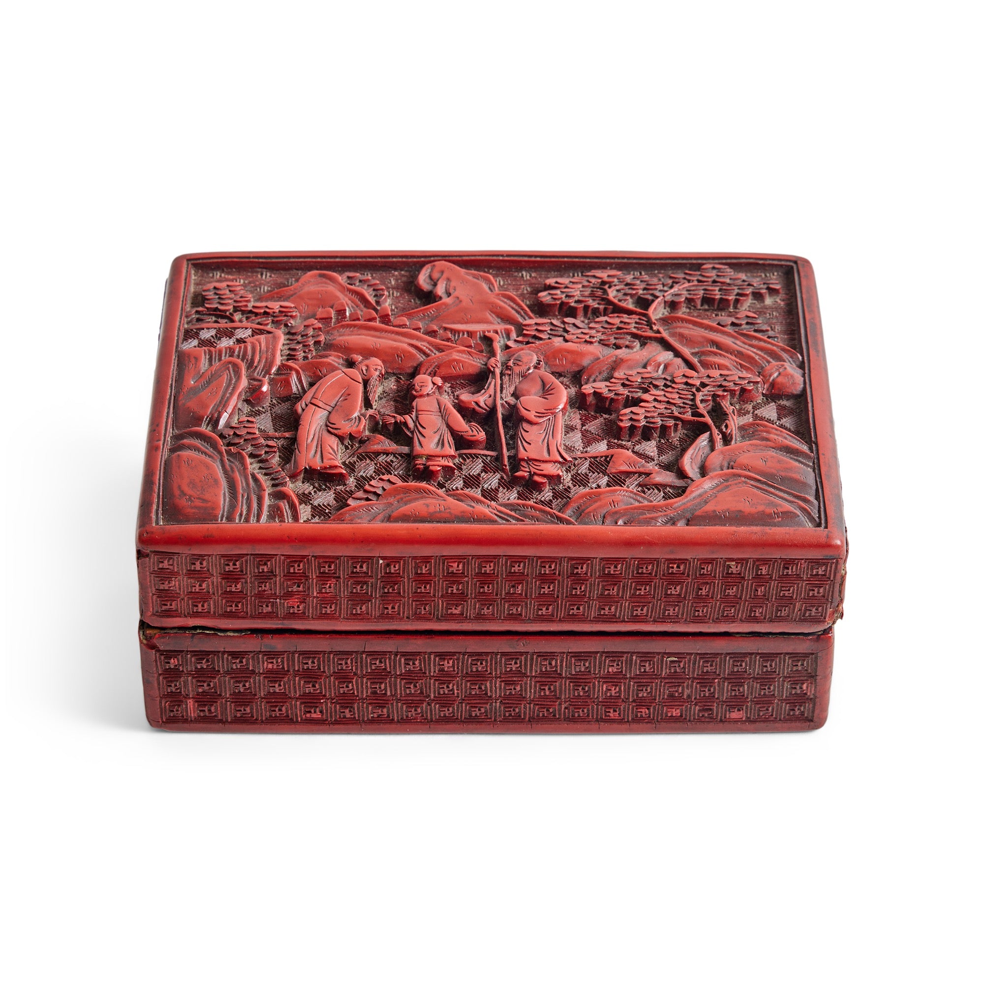 Cinnabar Box from China