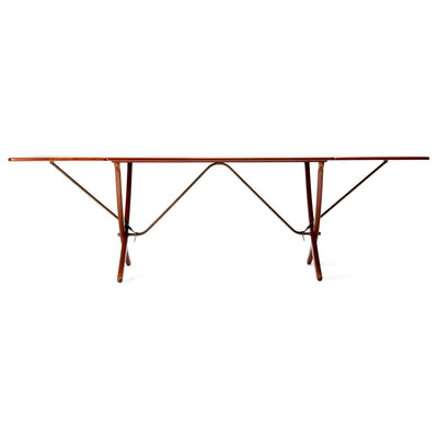 Teak and Oak Drop Leaf Table AT-304 by Hans J. Wegner for Andreas Tuck