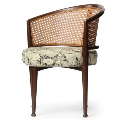 Set of Six Cane Back Dining Chairs by Edward Wormley for Dunbar, 1940s