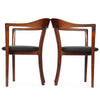 Pair of Rosewood Armchairs by Ole Wanscher for A.J. Iversen