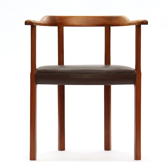 Mahogany Armchair by Ole Wanscher for A.J. Iversen