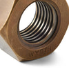 Industrial Dark Bronze Machine Nut by WYETH