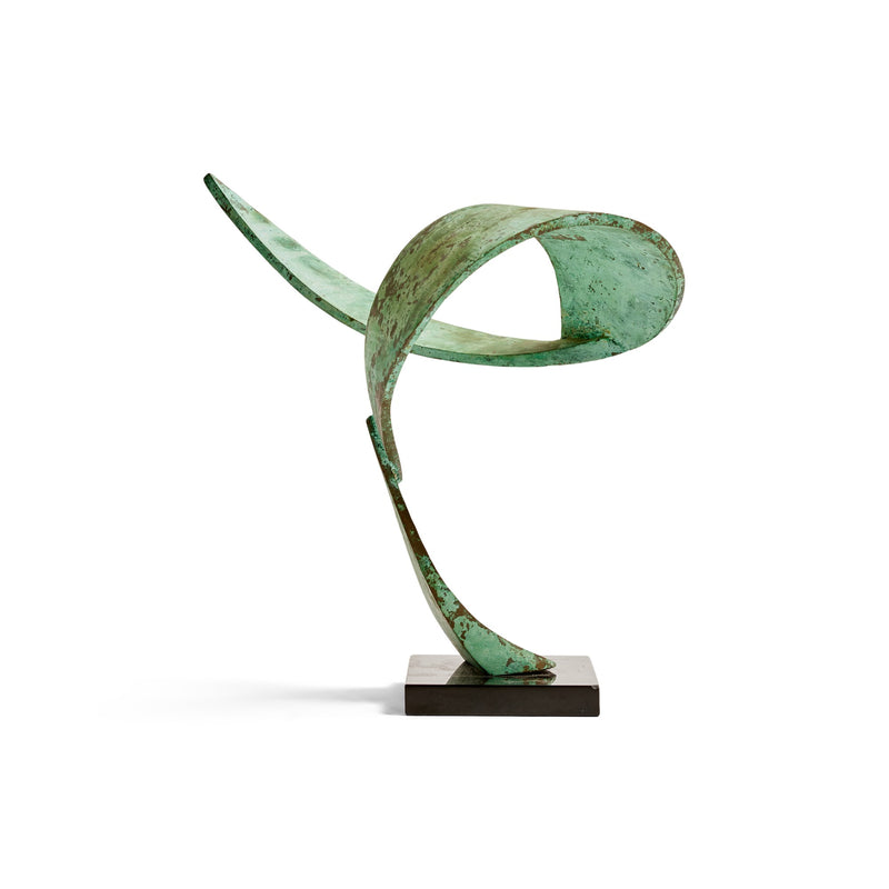 Bronze Abstract Sculpture by John D Ferguson, 1987